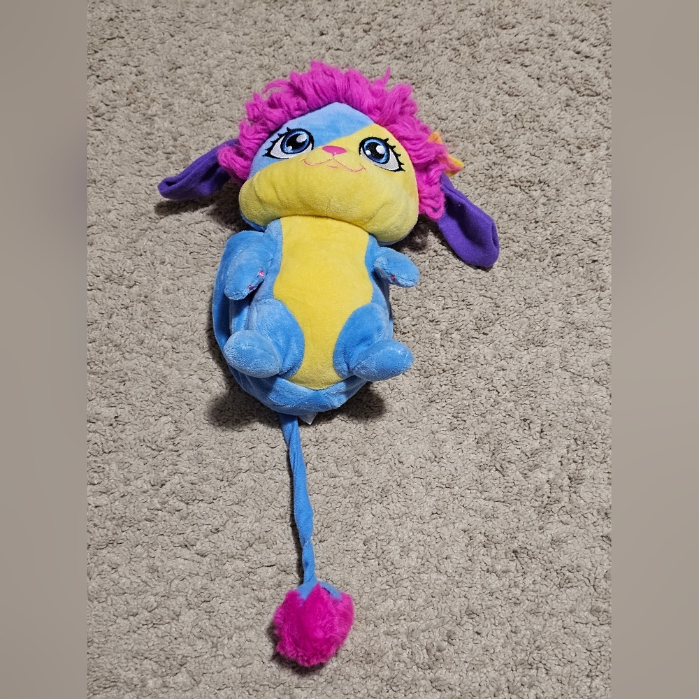 Lulu Popples Plushie Toy - Kids Stuffed Animal / Plushie by Spinmaster - Netflix